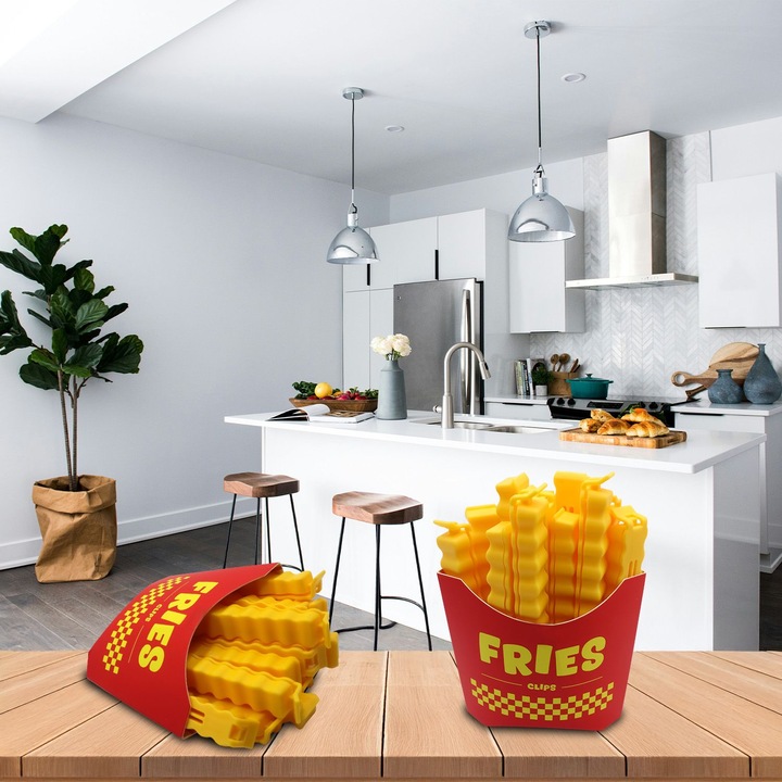 Produktbild Mad Monkey Verschlussclips "Fritten"