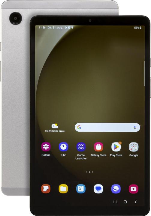 Actual product image Samsung Galaxy Tab A9 (WLAN only, 8.70", 64 GB, Silver)