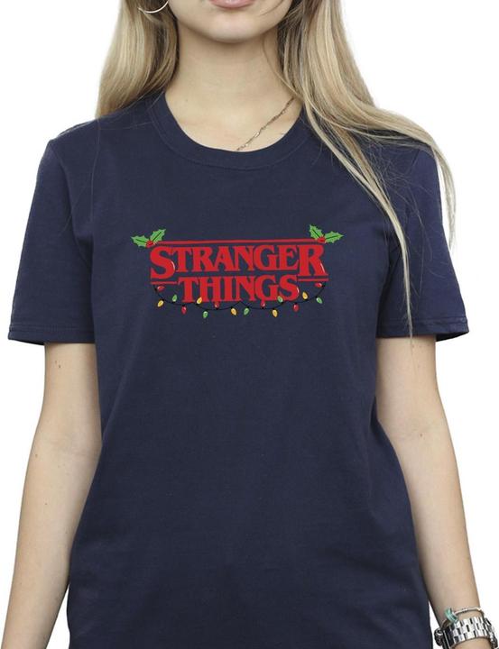 Produktbild Netflix Stranger Things Christmas Lights TShirt (L)