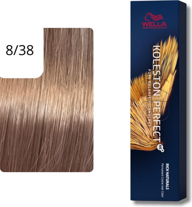 Immagine prodotto Wella Koleston Perfect Me+ (8/38 perla oro biondo chiaro)