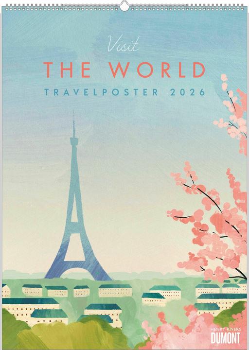 Travelposter 2026 Reiseplakate-Kalender von Wand-Kalender Poster-Format 50 x 70 cm (50 x 70 cm)