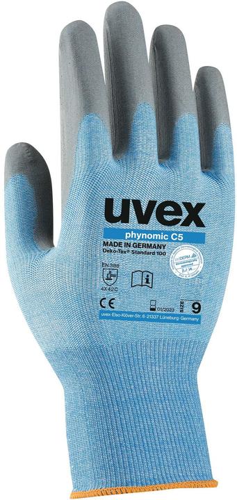 Actual product image Uvex Safety Cut protection glove phynomic C5 size 9 (9)