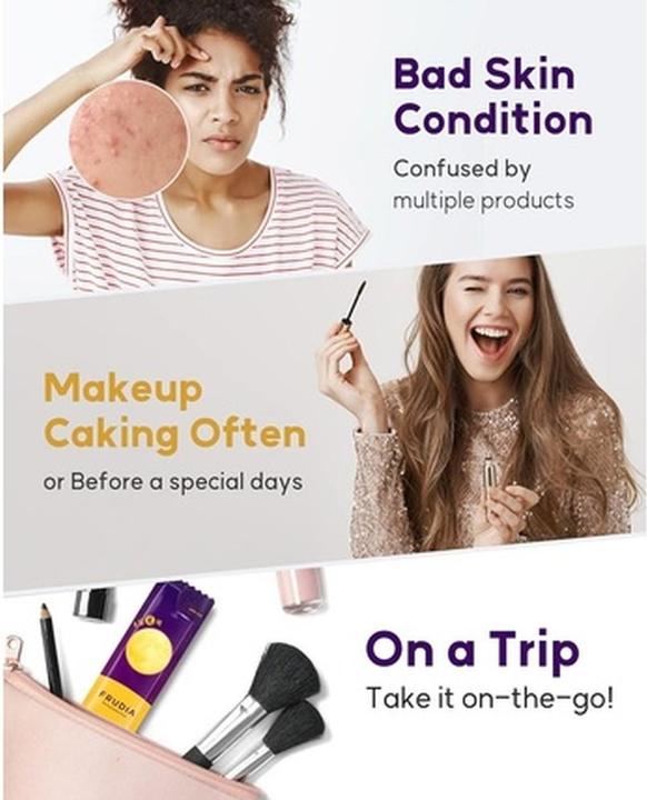 Actual product image Frudia Blueberry Honey Overnight Mask 20ea