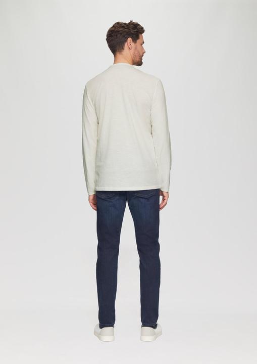 Immagine prodotto S.Oliver T-Shirt Logo-Shirt mit Rollkante und Flammgarnstruktur (XXL)