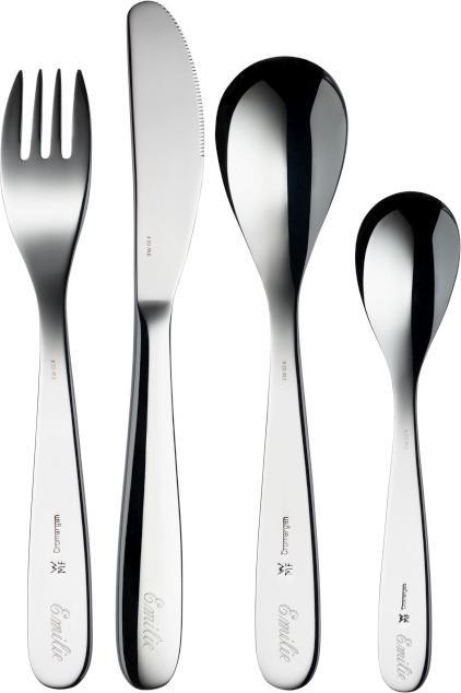 Produktbild WMF Kinderbesteck 4tlg Einhorn ab 3 Jahre Edelstahl poliert