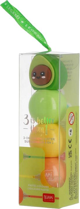 Produktbild Legami 3-in-1 Highlighter (6x)