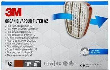 Produktbild 3M Gas- und Kombinationsfilter (A2, 2 x)