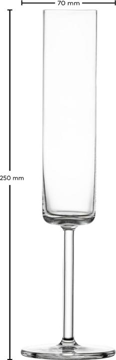 Produktbild Schott Zwiesel Sektglas Modo 7 4 Stück (16.30 cl, 4 Gläser, Sektgläser)