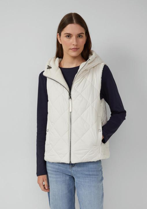 Actual product image s.Oliver Outdoor-Weste Wendeweste mit Teddyfell (36)