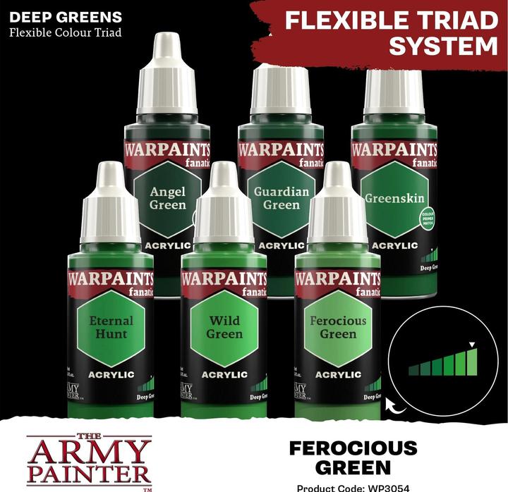 Produktbild Army Painter TAPWP3054P - Warpaints Fanatic: Wildes Grün
