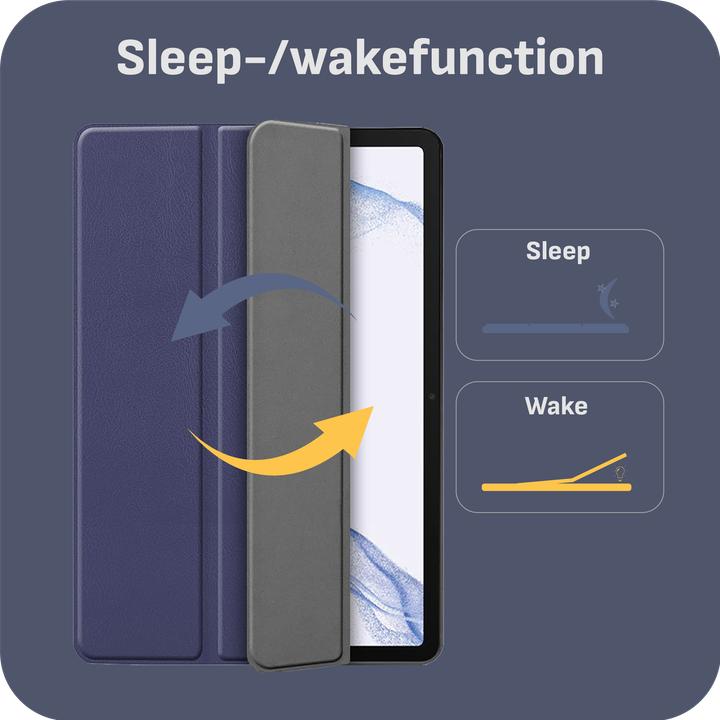 Produktbild Cazy Premium Smart Hülle Kompatibel mit Samsung Galaxy Tab S8+ - Schutz Etui Hülle - Automatischem (Galaxy Tab S8+)