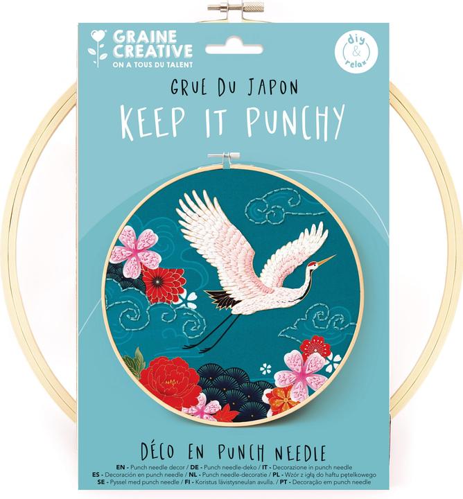 Produktbild Creative Punch Needle Set Japanischer Kranich