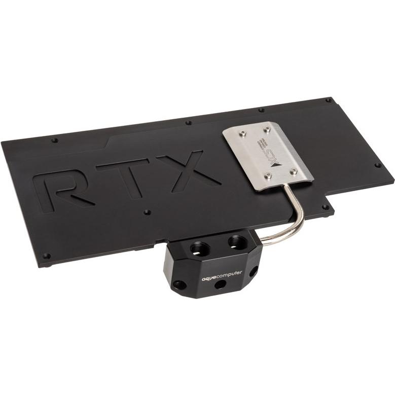 Aqua Computer kryographics NEXT RTX 3080/3090 Strix GPU Backplate - aktiv XCS, GPU Wasserkühler Zubehör
