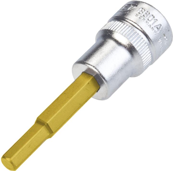 Produktbild HAZET Schraubendreher-Steckschlüsseleinsatz 8801A-3/16 ∙ Vierkant10 mm (3/8 Zoll) ∙ Innen Sechskant…