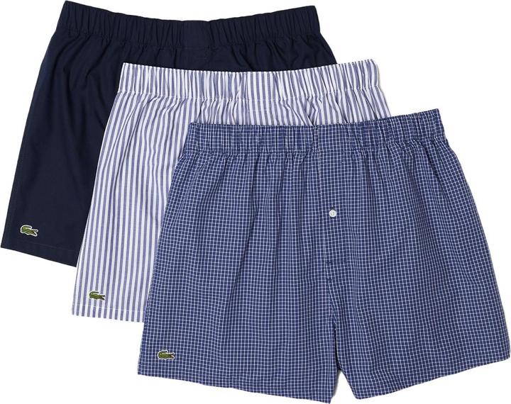 Produktbild Lacoste 3er Pack Basic Boxershorts (S, 3er Pack)