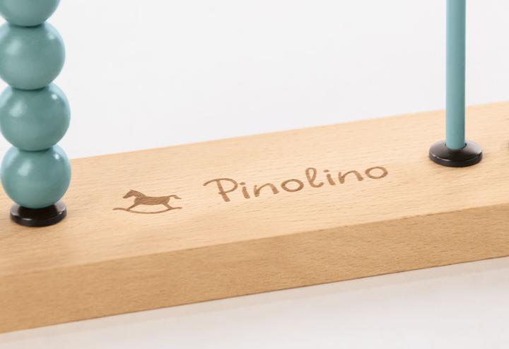 Actual product image Pinolino Abacus-Rainbow Ruby Rake Frame (Multilingual)