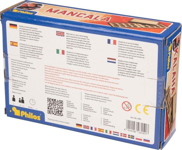 Produktbild Philos Kalaha (Deutsch, 2 Spieler)