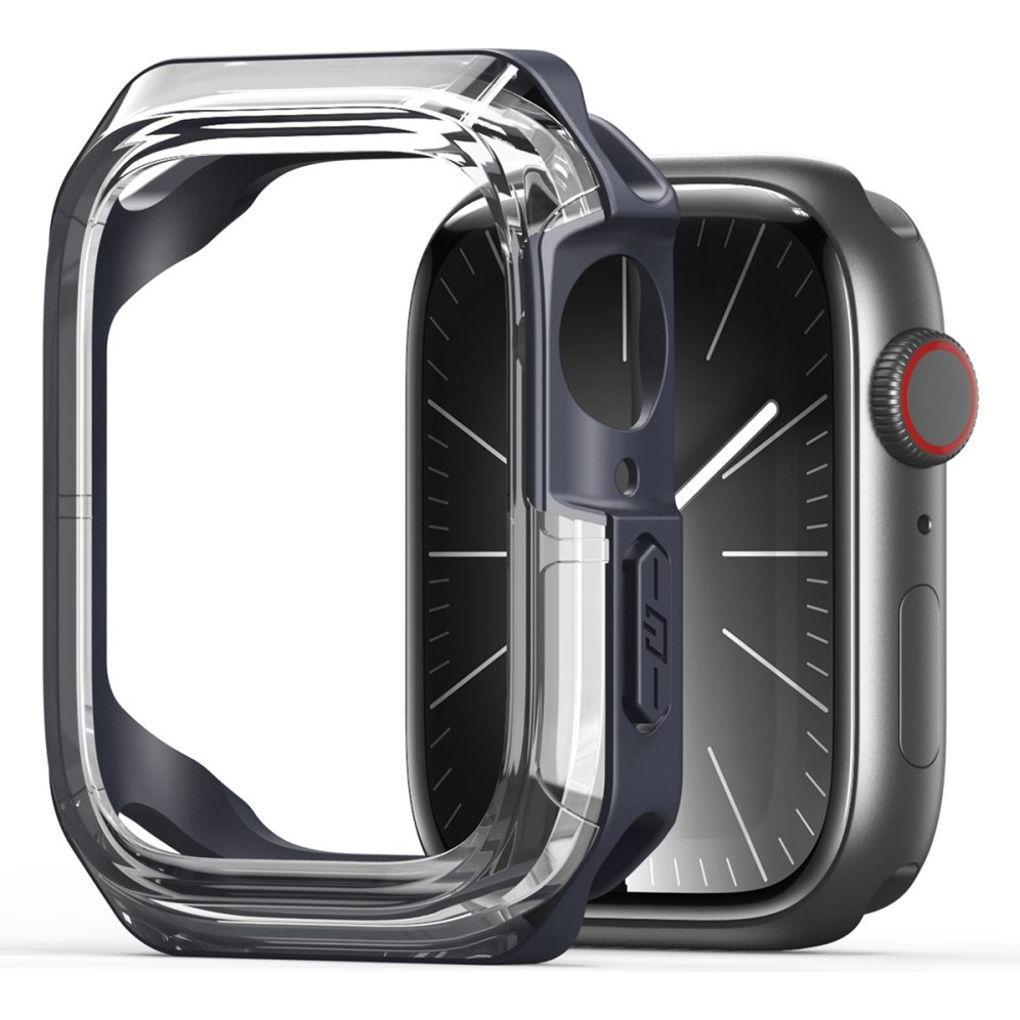 Dux Ducis Tamo Series Silikon und PC Schutzhülle, Smartwatch Zubehör, Transparent, Blau