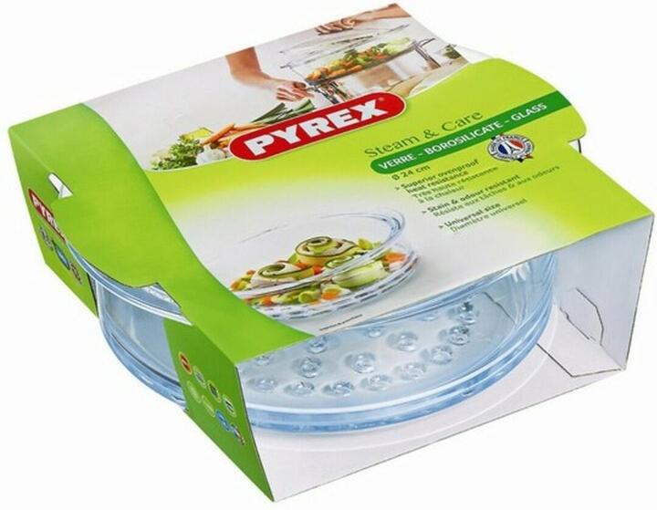 Produktbild Pyrex Pyroflam Dämpfeinsatz aus Borsilikat 20 cm, transparent (20 cm, Glas)