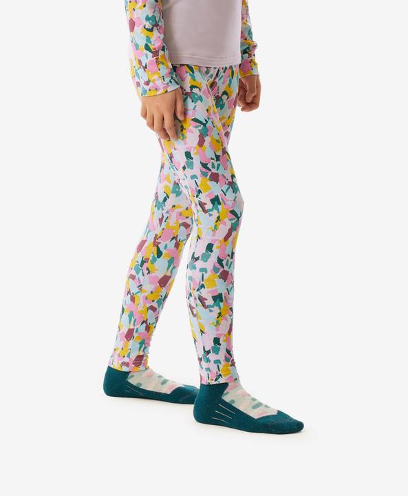 Actual product image Wedze Ski underwear functional trousers for children - BL 500 with motif (164)