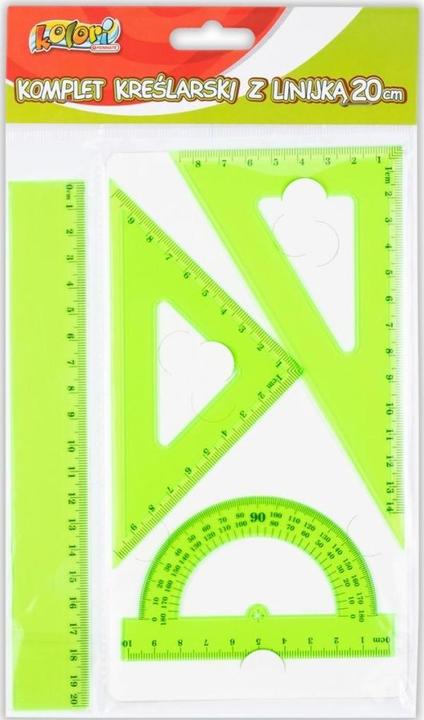 Produktbild Penmate Drafting set with a ruler 20cm green (20 cm)