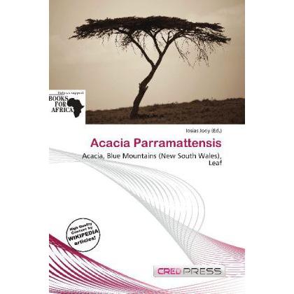 Acacia Parramattensis, Fachbücher