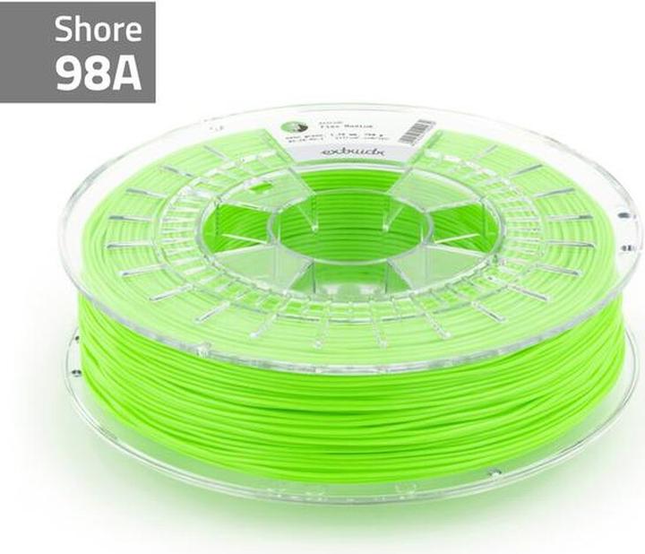 Actual product image Extrudr Flex Medium Neon Green 1.75 mm 750 g (TPU, 1.75 mm, 750 g, Green)