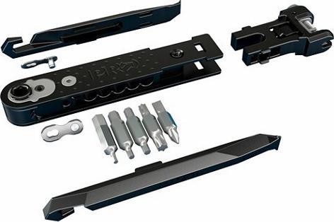 Actual product image PRO Multitool For Saddle Mounting, Black 12-Function, With Ratchet