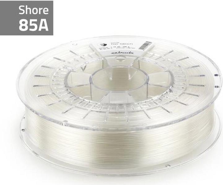 Immagine prodotto Extrudr Flex Semisoft trasparente 2,85 mm 750 g (TPU, 2.85 mm, 750 g, Trasparente)