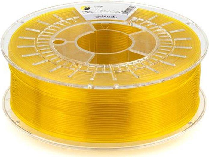 Immagine prodotto Extrudr PETG Giallo Traslucido 1,75 mm 1,100 g (PETG, 1.75 mm, 1.10 g, Giallo)