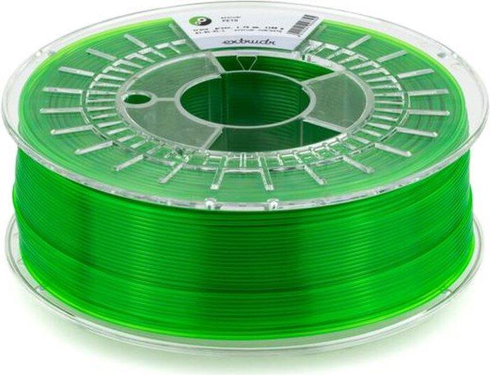 Image du produit Extrudr PETG vert translucide 1,75 mm 2.500 g (PETG, 1.75 mm, 2.50 g, Vert)