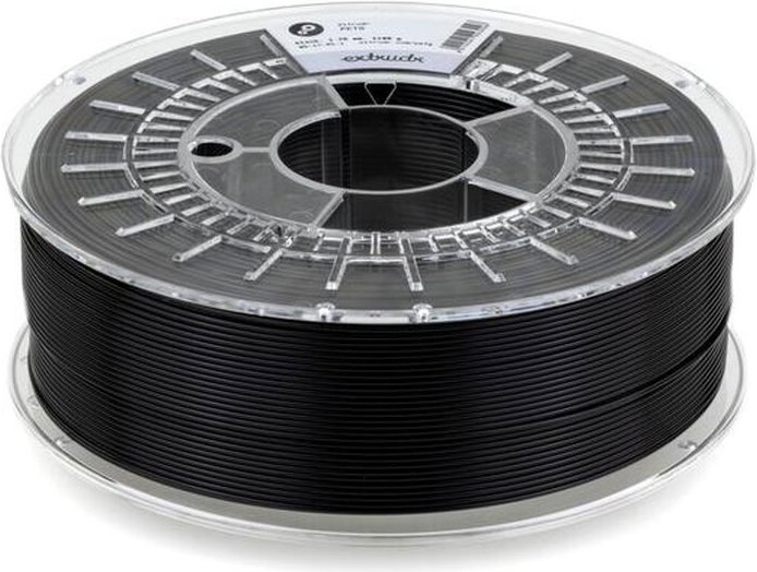Produktbild Extrudr PETG Schwarz 1.75 mm 2.500 g (PETG, 1.75 mm, 2.50 g, Schwarz)