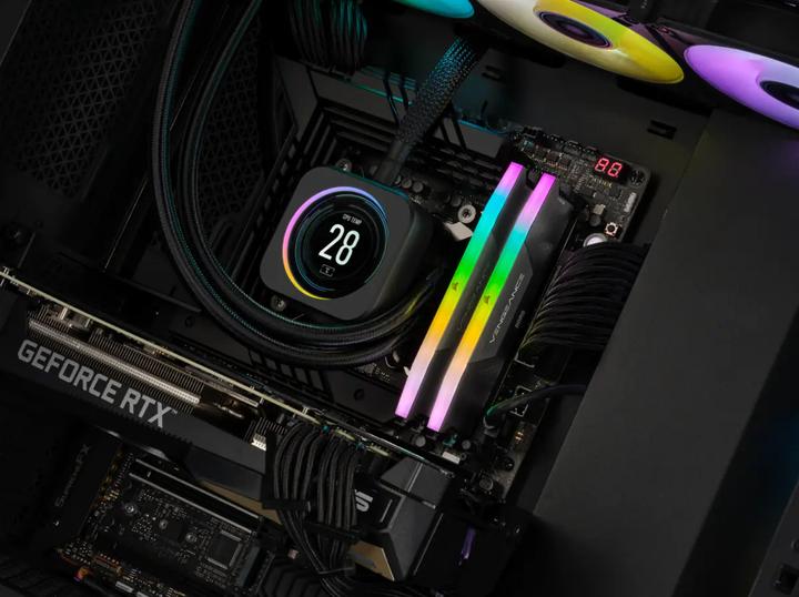 Actual product image Corsair Vengeance RGB (2 x 16GB, 5600 MHz, DDR5 RAM, DIMM)