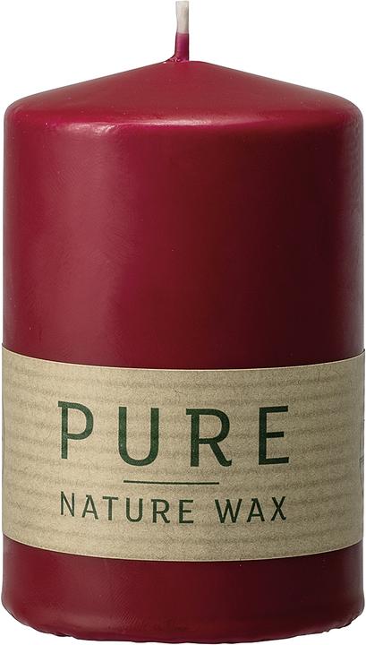 Wenzel Kerze Pure Safe Candle 9x6 cm kaminrot (1x)