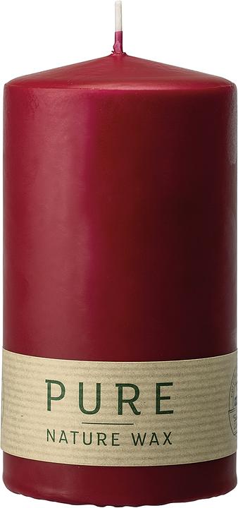 Wenzel Candela Pure Safe Candle 13x7 cm camino rosso (1 pz.)