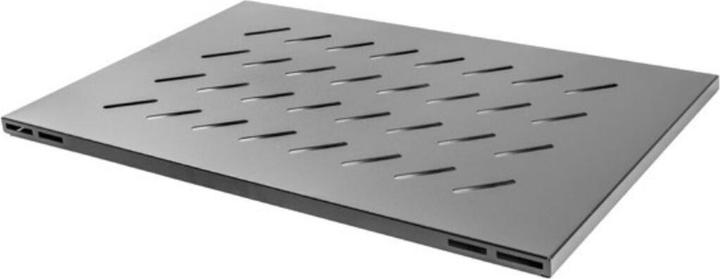 Lanberg REGAL FÜR OFFENES RACK 19" 800MM SCHWARZ (1HE