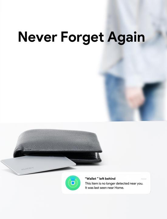 Immagine prodotto Aukey TrackMate 3 Smart TrackerCard TM-21 (iOS)