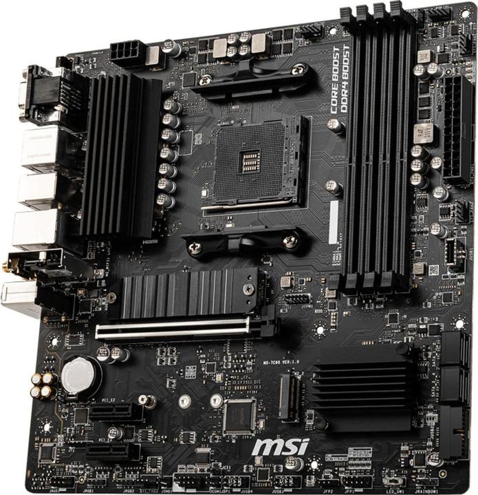 Image du produit MSI B550M PRO-VDH WIFI (AM4, AMD B550, mATX)