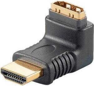 Immagine prodotto Générique Adattatore HDMI maschio/femmina angolato a 90° in oro Modello B (HDMI)