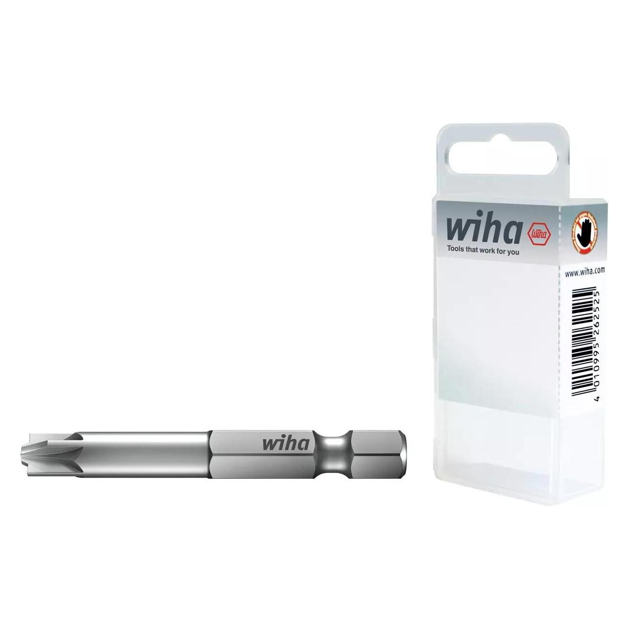 Wiha Verde Chiave A Bussola, Più/Meno Bit Sl/Pz 1 Profess (Croce Pozidriv Pz)