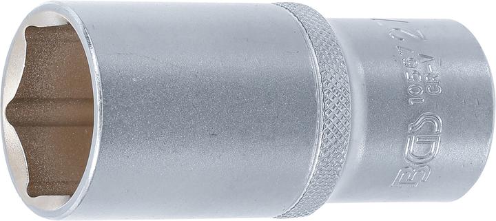 Actual product image BGS Socket, Hexagon, deep | 12.5 mm (1/2") Drive | 27 mm (27 mm)