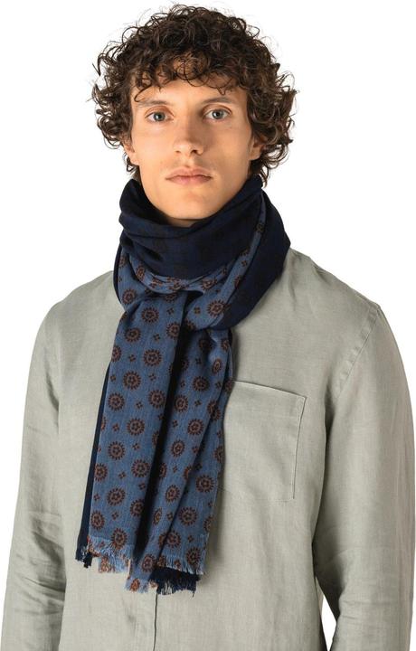 fiori di granato blu, Marrone