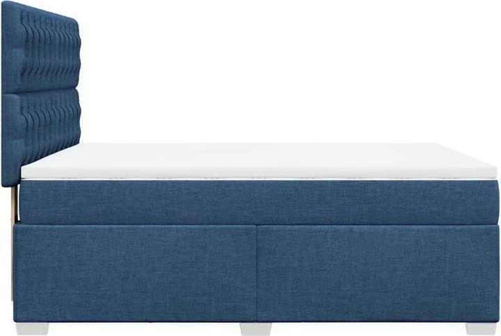 Produktbild vidaXL Bo x springbett mit Matratze 140 x 200 cm Stoff (140 x 200 cm)