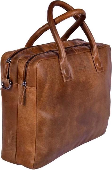 Produktbild DSTRCT Fletcher Street Leder -Laptop -Tasche - 15,6 Zoll - Cognac (15.60")