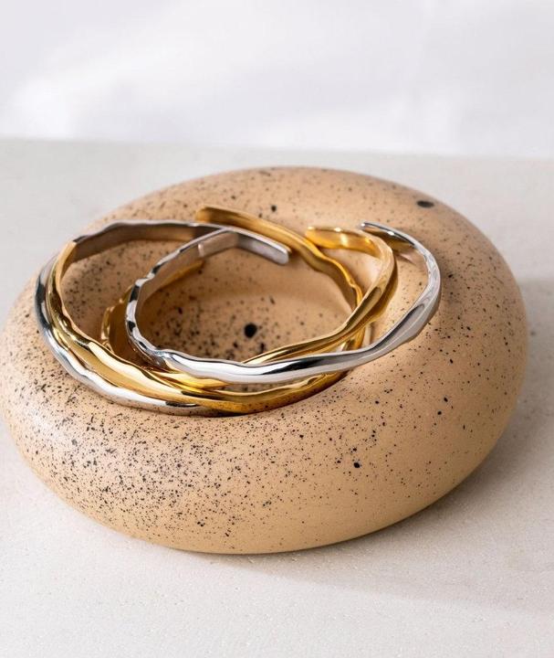 Produktbild Luamaya Flowing Bangle (316L Edelstahl)