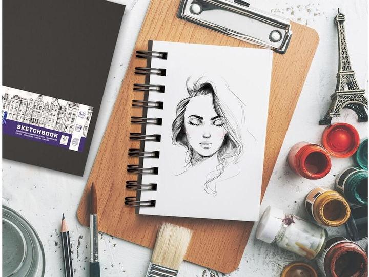 Actual product image Oxford Sketchbook (A6, Plain, Soft cover)