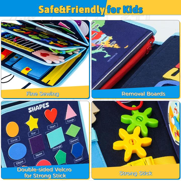 Actual product image Activity Board Beschäftigungsbrett