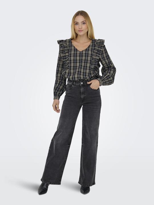 Image du produit JdY JDYFELINA-FINA Hohe Taille Weiter Beinschnitt Jeans Jeans mit weitem Bein (32)