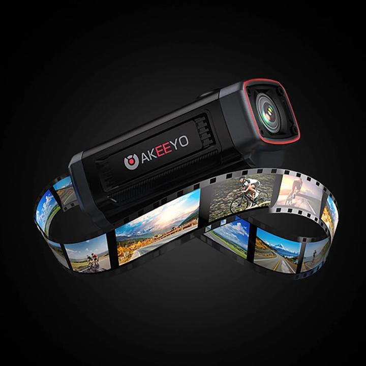 Produktbild Garmin AKEEYO 710 Lite Lenker-Actionkamera für Fahrräder und Motorräder – Schwarz (WLAN, Full HD)