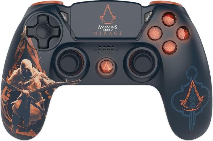 Actual product image Freaks and Geeks PS4 Controller AC Mirage Silhouette wireless black (PS4)
